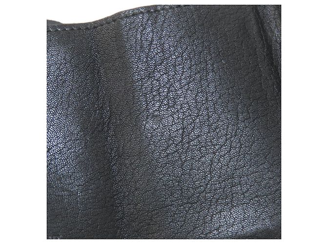 Portafoglio bi-fold Yves Saint Laurent Heart Nero Blu - vista 9