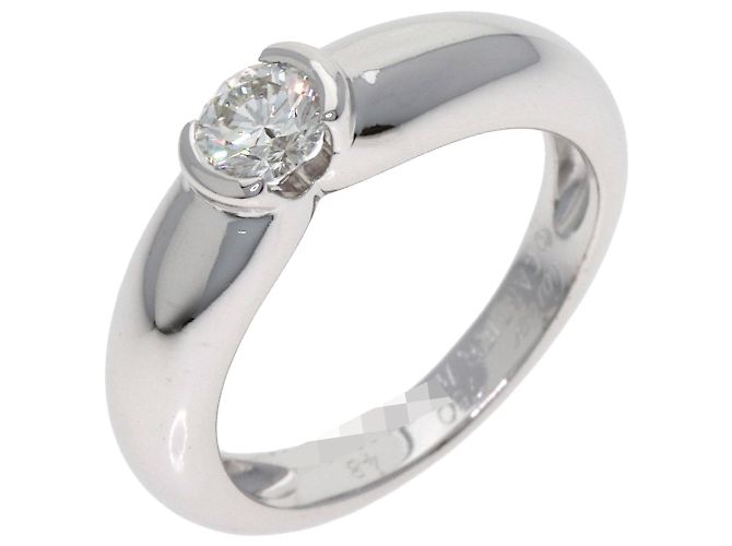 Anello Cartier Chérie in oro bianco 18K - vista 2