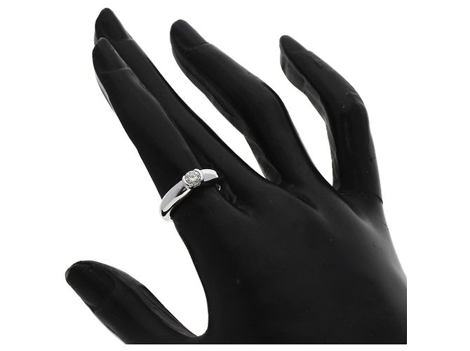 Anello Cartier Chérie in oro bianco 18K - vista 6