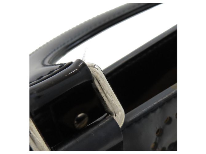 Borsa a mano perforata Coco Mark di Chanel Nero - vista 26