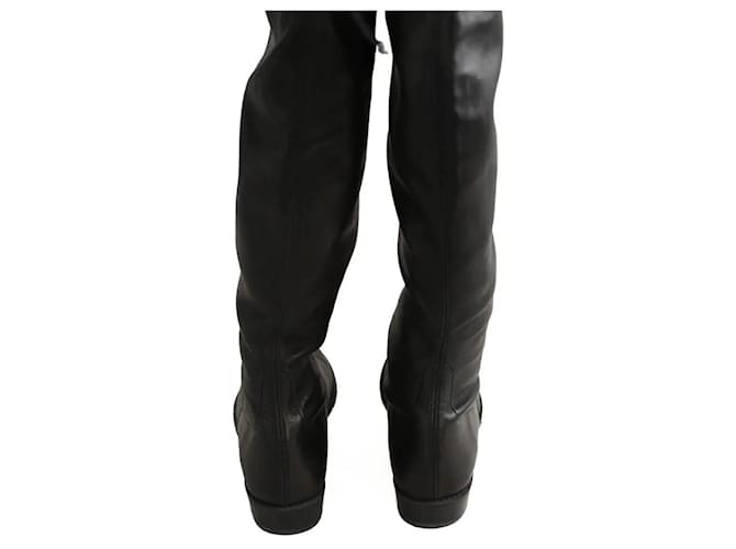 Stuart Weitzman Botas de montar negras Negro - vista 2