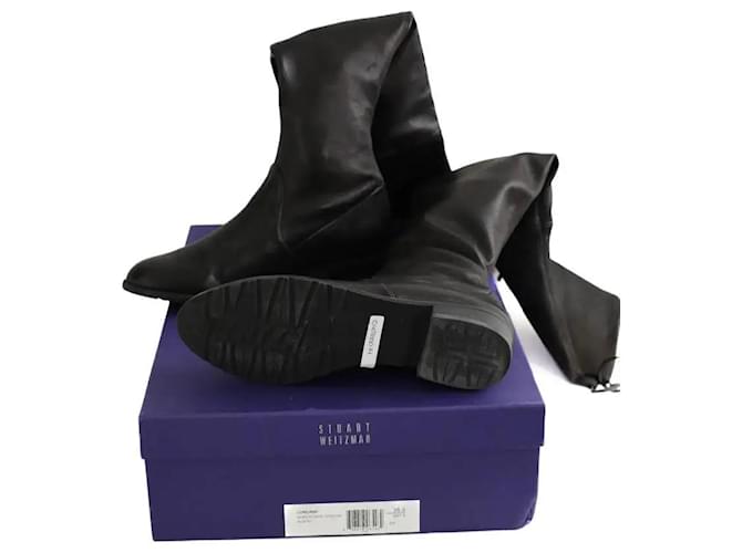 Stuart Weitzman Botas de montar negras Negro - vista 5