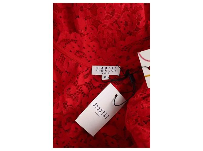 Claudie Pierlot Rotes Kleid - Ansicht 5