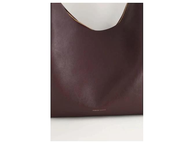 Mansur Gavriel Borsa shopper bordeaux Bordò - vista 2