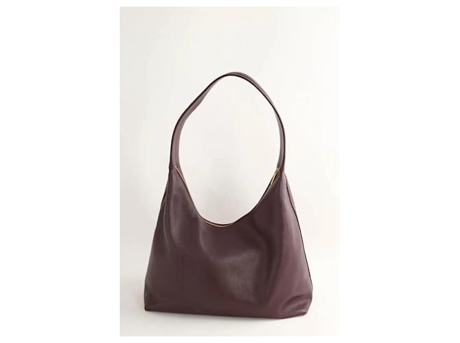 Mansur Gavriel Borsa shopper bordeaux Bordò - vista 4