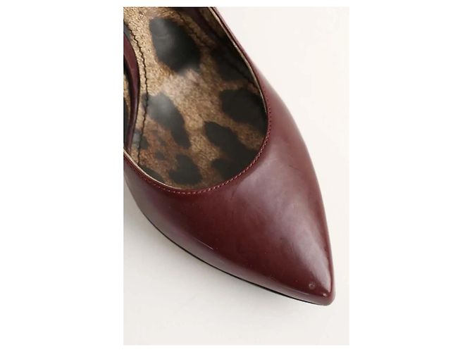 Dolce & Gabbana Tacchi bordeaux Bordò - Ansicht 4