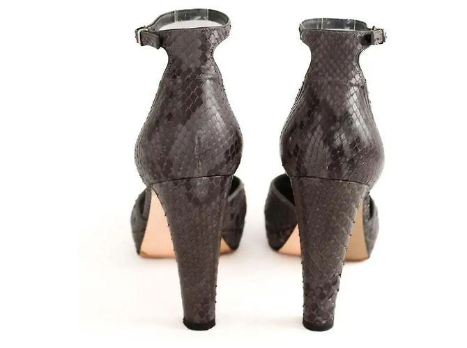 Gianvito Rossi Graue Absätze - Ansicht 2