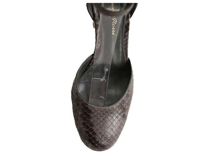 Gianvito Rossi Graue Absätze - Ansicht 4