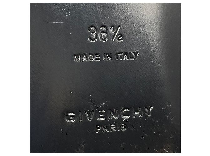 Mule piatte in pelle con logo 4G bianco di Givenchy - vista 7