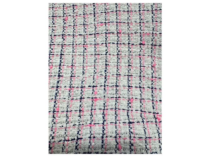 Chanel 14C Rosa Tweed Jacke Größe 38 Gebraucht - Ansicht 2