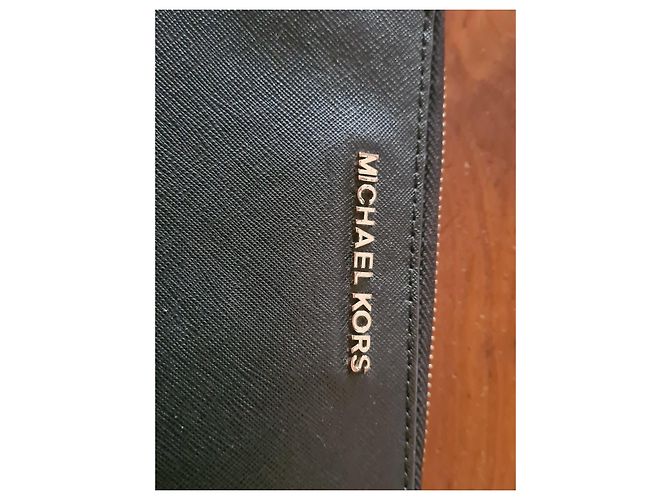Michael Kors black leather wallet - view 2
