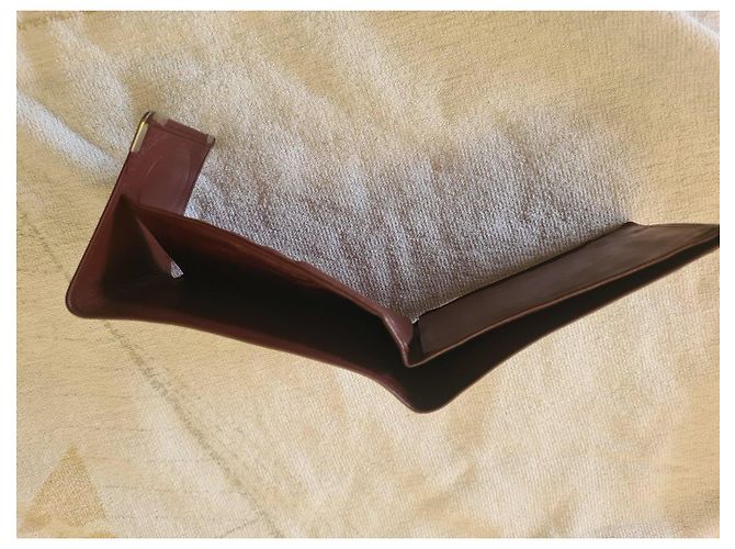 Cartera Cartier de cuero marrón Castaño - vista 5