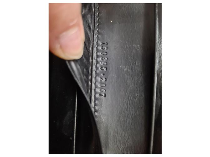 Gucci GG Black Canvas Wallet - view 7