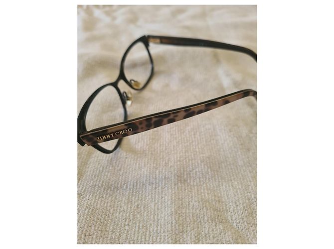 Jimmy Choo Brille Braun Schwarz - Ansicht 2