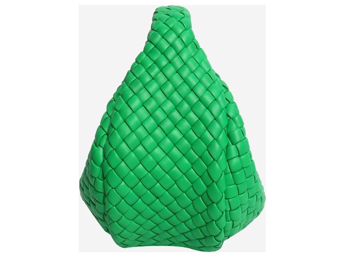 Bottega Veneta Grüne gepolsterte Jodie Intrecciato Handtasche - Ansicht 2