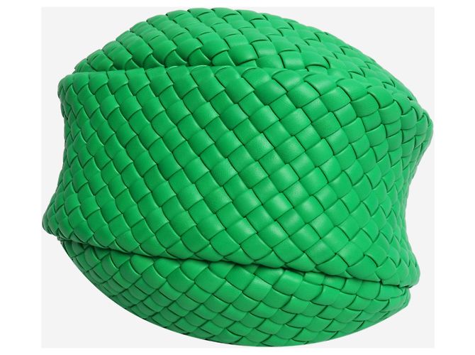 Bottega Veneta Grüne gepolsterte Jodie Intrecciato Handtasche - Ansicht 4