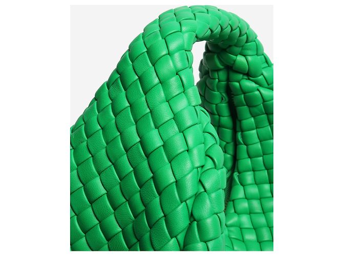 Bottega Veneta Grüne gepolsterte Jodie Intrecciato Handtasche - Ansicht 5
