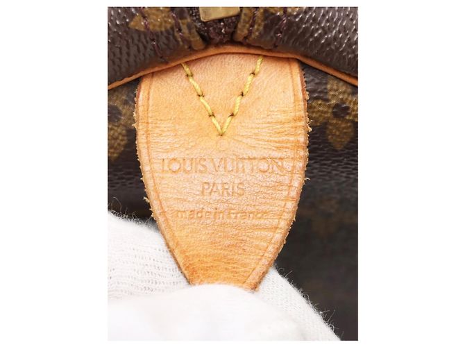 Louis Vuitton Braune Vintage Speedy 30 Tasche von 1998 - Ansicht 10