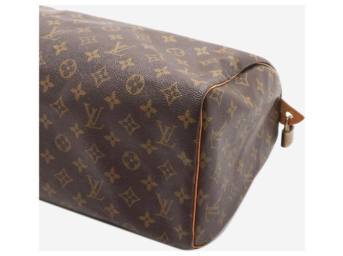 Louis Vuitton Braune Vintage Speedy 30 Tasche von 1998 - Ansicht 4