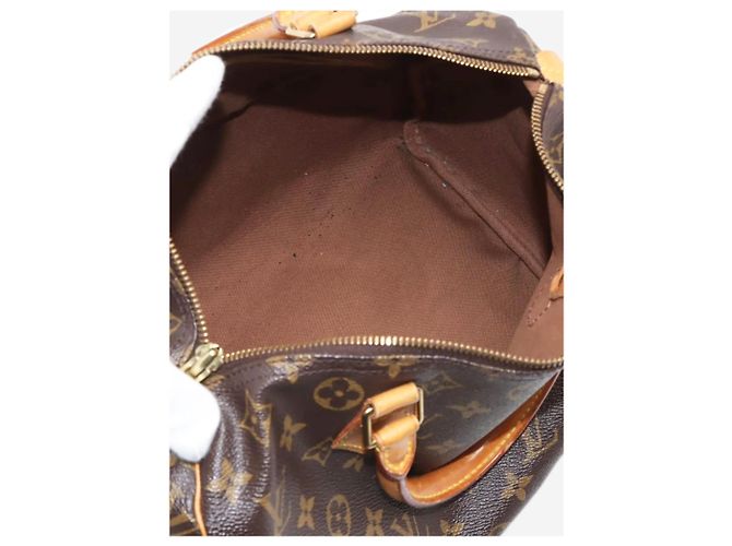 Louis Vuitton Braune Vintage Speedy 30 Tasche von 1998 - Ansicht 8