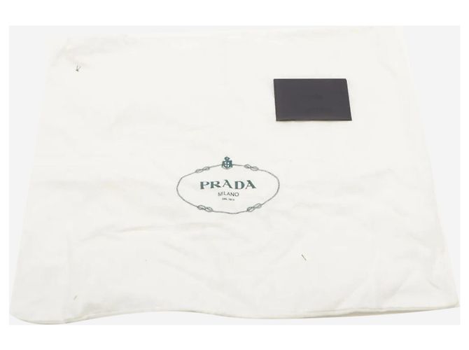 Prada Bolsa de ombro de couro azul - vista 13