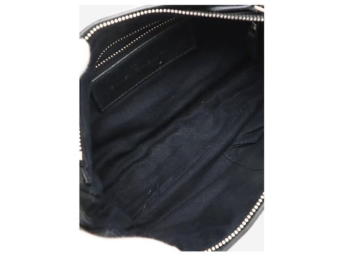 Balenciaga Borsa a tracolla gigante nera - vista 6