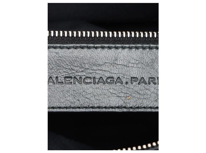 Balenciaga Borsa a tracolla gigante nera - vista 8