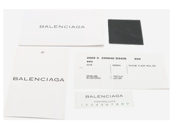 Balenciaga Borsa a tracolla gigante nera - vista 9