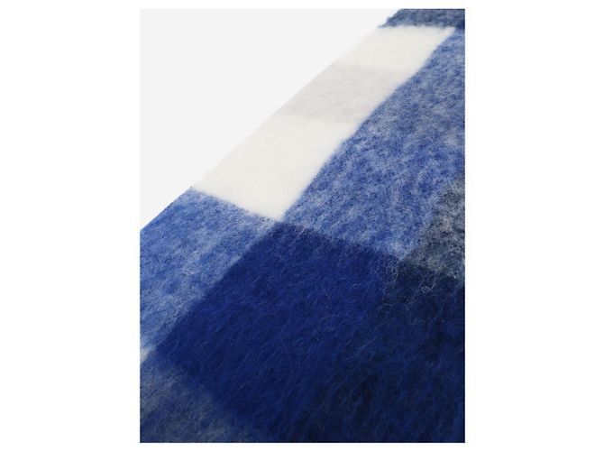 Acne Blaues Vally Karoschal - Ansicht 4