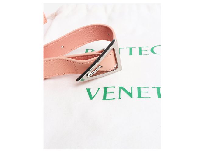 Bottega Veneta Bolsa Cassette acolchoada rosa - vista 8