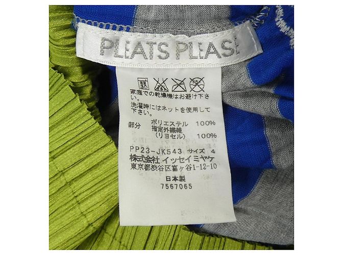 Top Pleats Please Issey Miyake Gris - vista 3