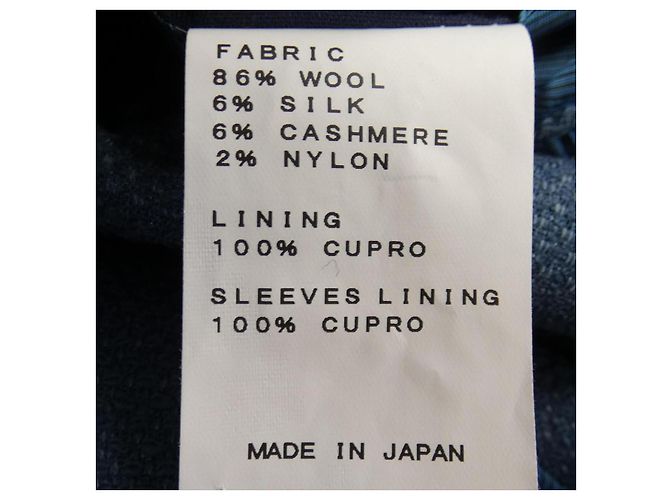 Autre Marque CHAQUETA DE MEZCLA DE CACHEMIRA RT051F03D RING JACKET Azul Azul marino - vista 3