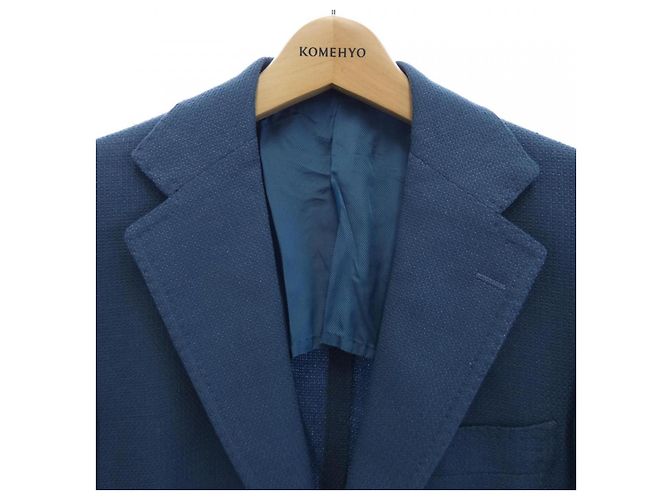 Autre Marque CHAQUETA DE MEZCLA DE CACHEMIRA RT051F03D RING JACKET Azul Azul marino - vista 5