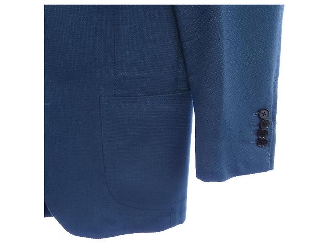 Autre Marque CHAQUETA DE MEZCLA DE CACHEMIRA RT051F03D RING JACKET Azul Azul marino - vista 6