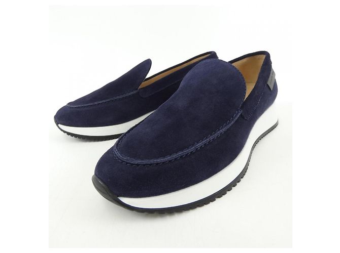 Autre Marque Sneakers in pelle Gianvito Rossi Blu Blu navy - vista 3