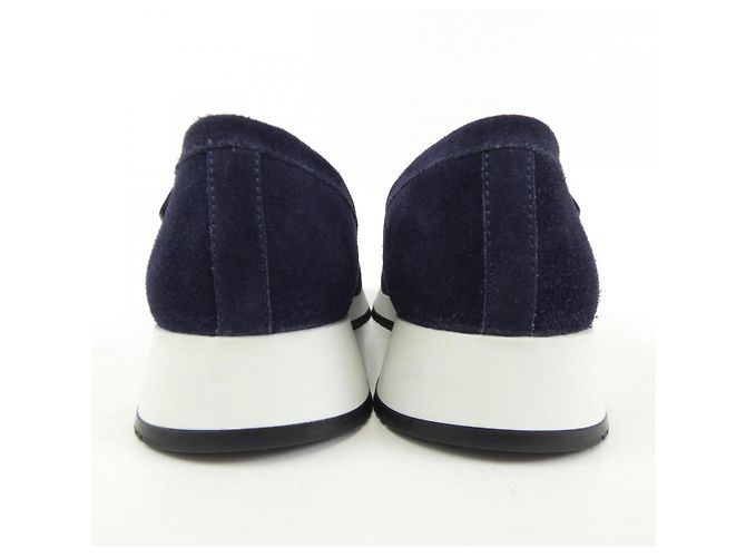 Autre Marque Sneakers in pelle Gianvito Rossi Blu Blu navy - vista 5