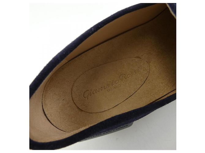 Autre Marque Sneakers in pelle Gianvito Rossi Blu Blu navy - vista 6