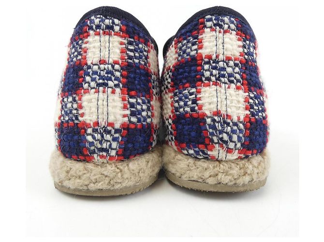 Scarpe Gucci Bianco Rosso Blu navy - vista 5