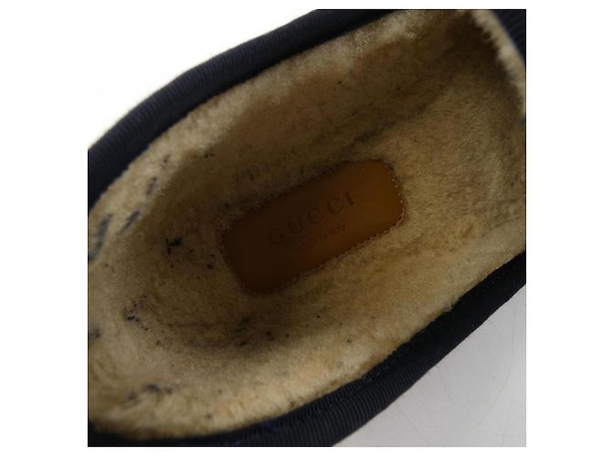 Scarpe Gucci Bianco Rosso Blu navy - vista 6