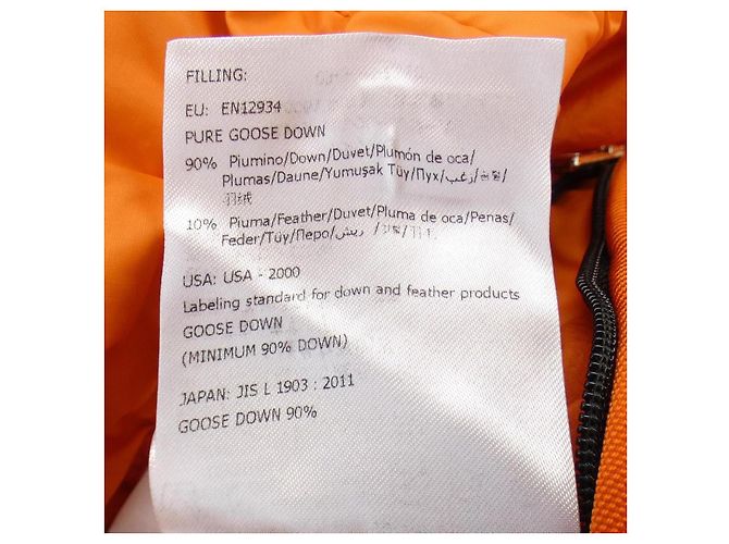 Chaqueta de plumas Moncler Genius DEIMOS Naranja - vista 4