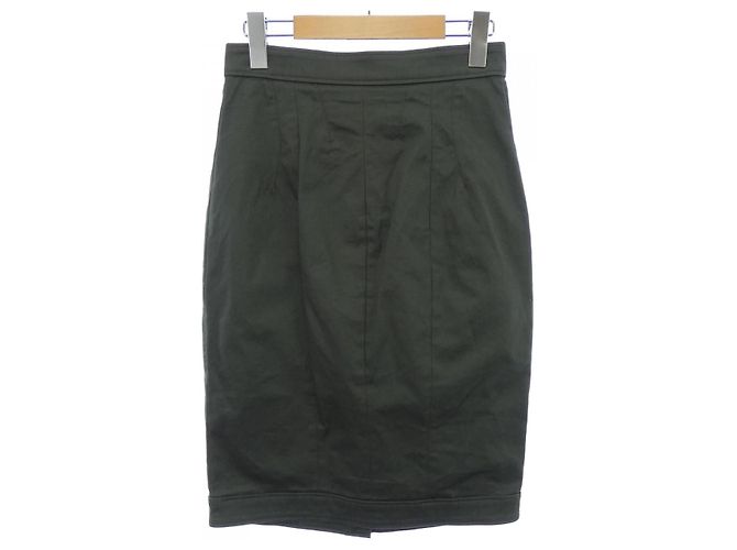 Falda Emporio Armani Verde Caqui - vista 2