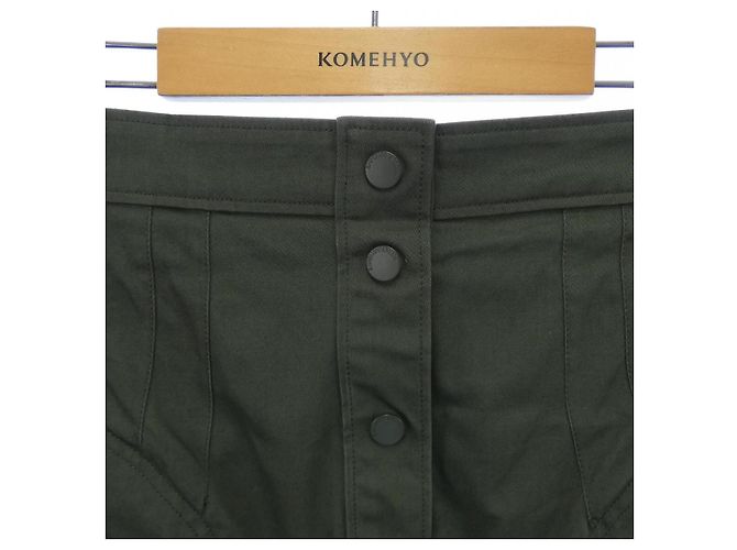 Falda Emporio Armani Verde Caqui - vista 5