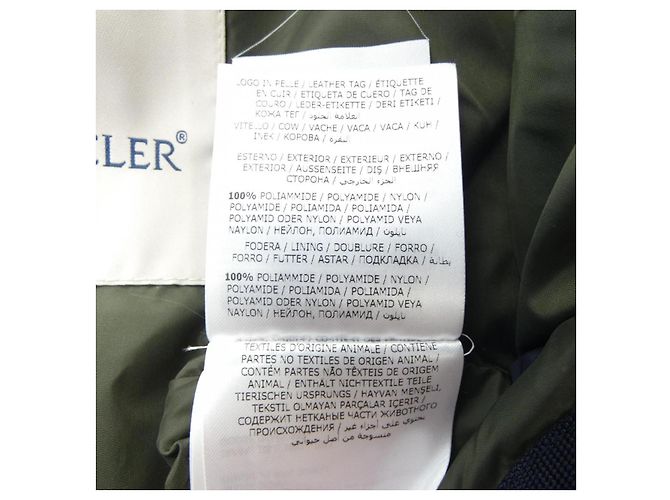 Chaqueta de plumas Moncler ALLIX Azul Azul marino - vista 3