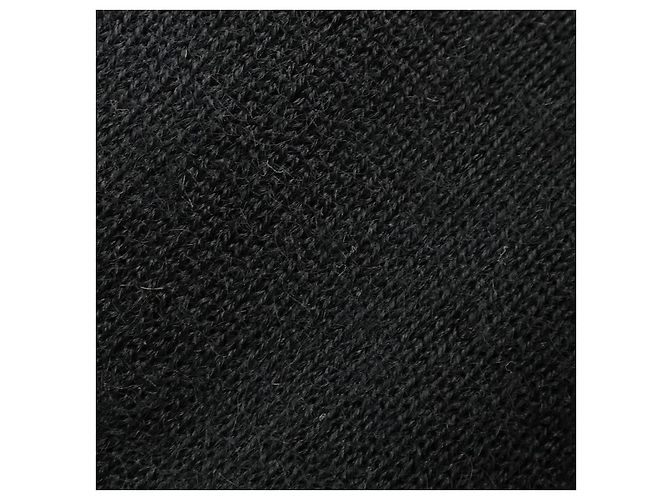 Louis Vuitton Seide-Kaschmir-Strickware Schwarz - Ansicht 7