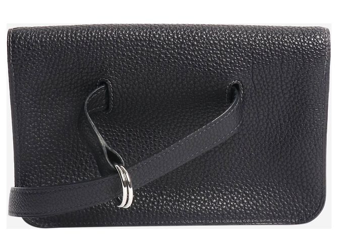 Hermès Cartera larga Dogon GM Azul Noche 2006 Azul marino - vista 2