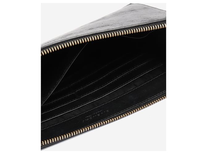 Givenchy Clutch in pelle nera Nero - vista 4