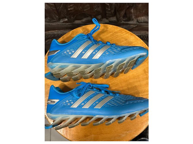 Sneaker Adidas Springblade blu - vista 4