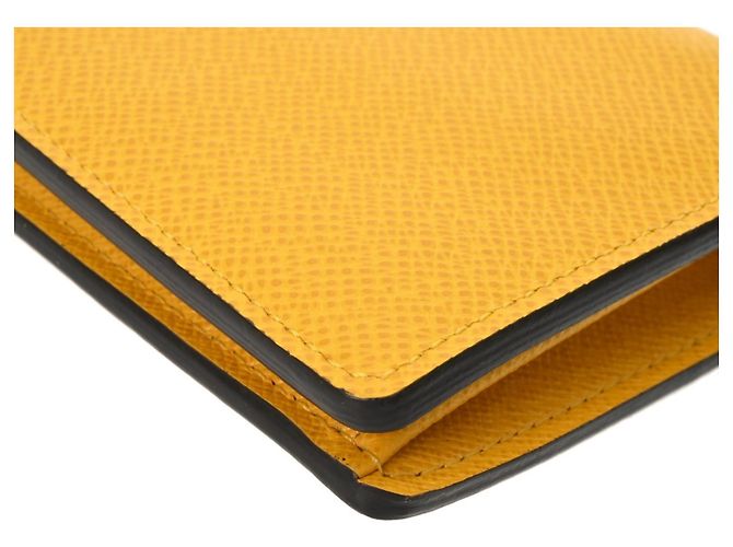 Portafoglio Lungo Brazza in Taiga Louis Vuitton Giallo - vista 7