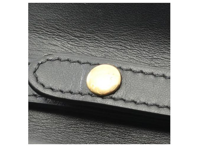 Borsa a mano piccola in pelle matelassé GG nera di Gucci Nero - vue 8