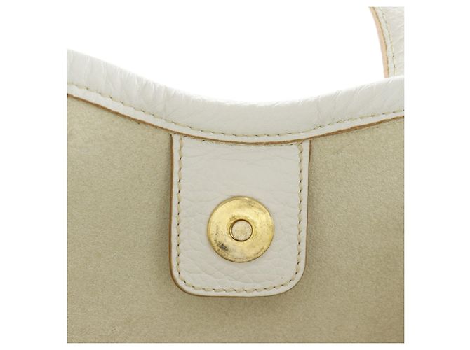 Salvatore Ferragamo Ferragamo Weiße Leder-Tasche - Ansicht 11